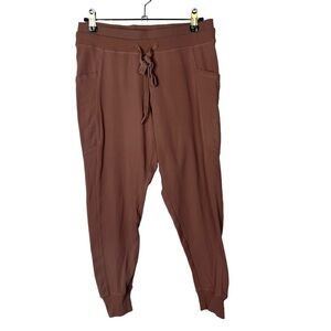 Badgley Mischka Sport Mauve Tapered Leg Jogger M